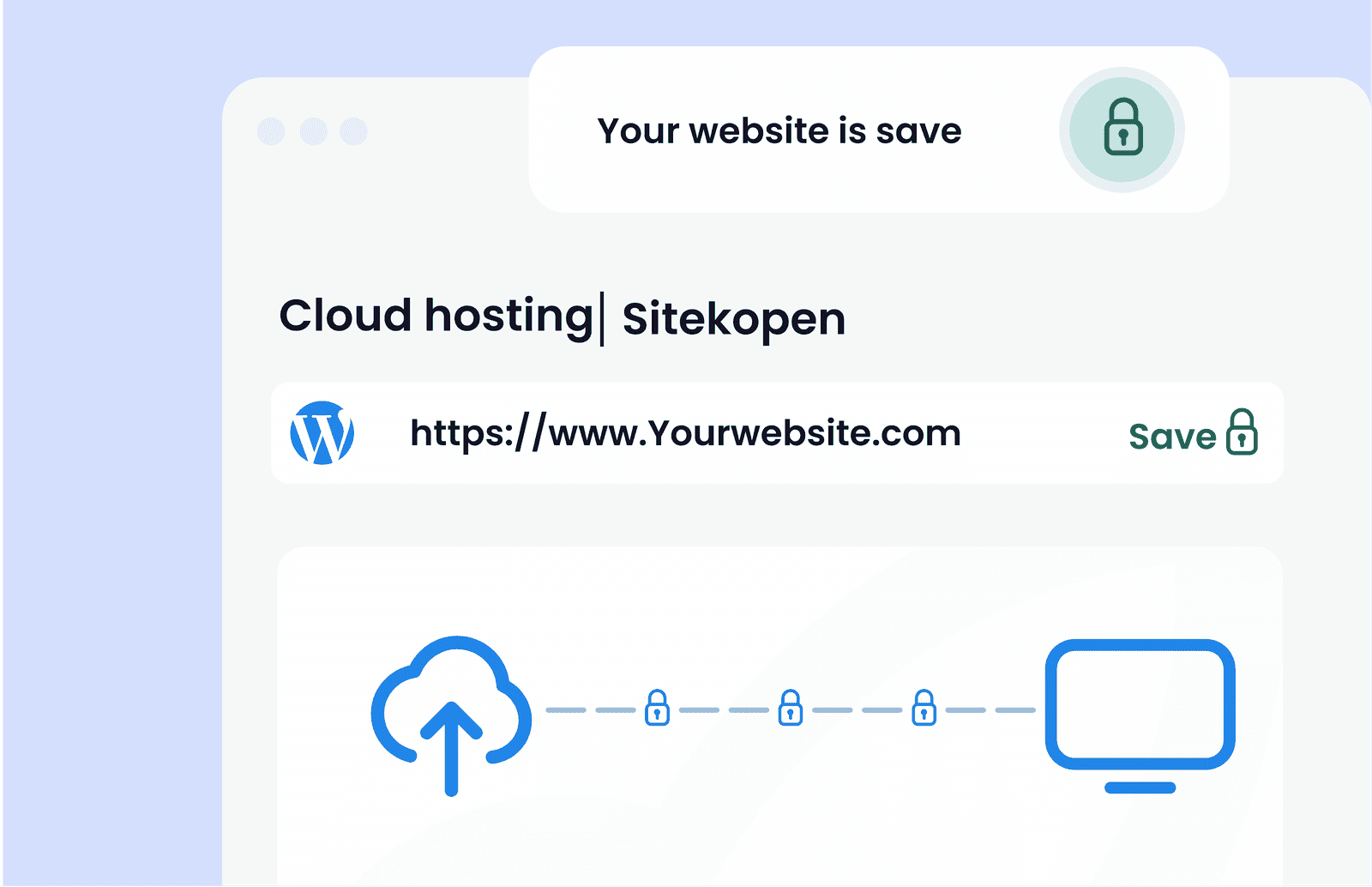 Cloud hosting